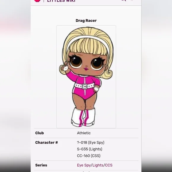 LOL Surprise Doll Eye Spy Series Drag Racer  Ru Paul inspired - Picture 9 of 9